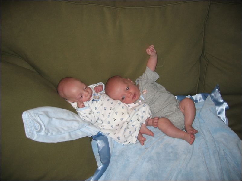 Hallelujah!  Both boys at home.  Hallelujah!